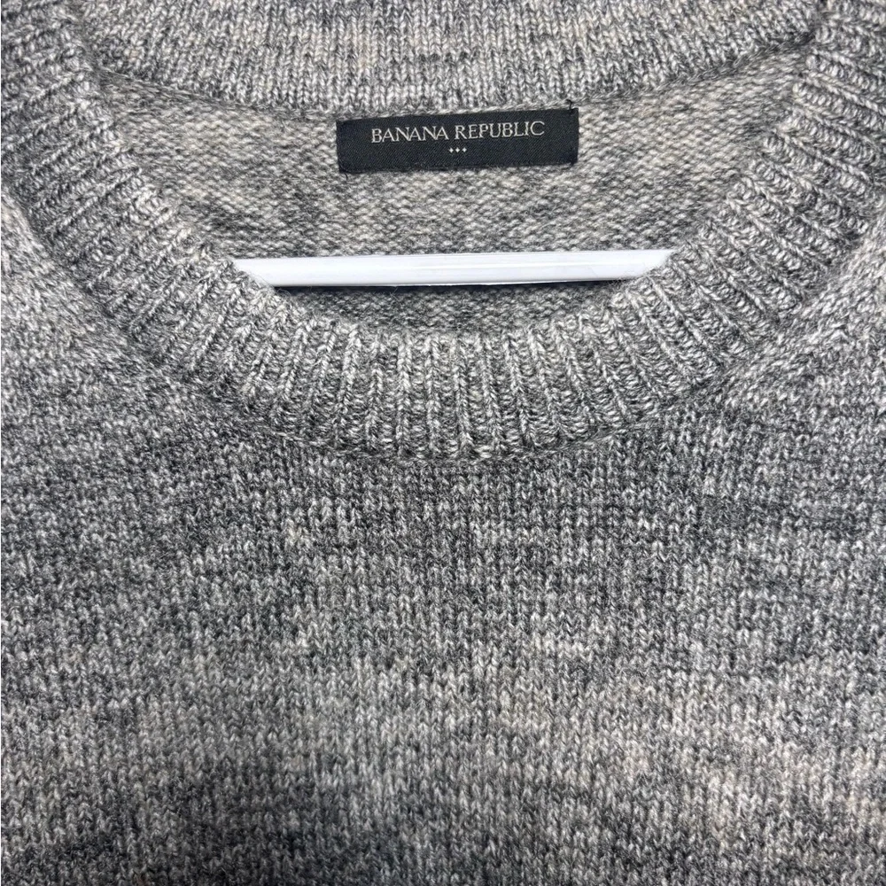 Banana Republic Men's Charcoal Crewneck Sweater